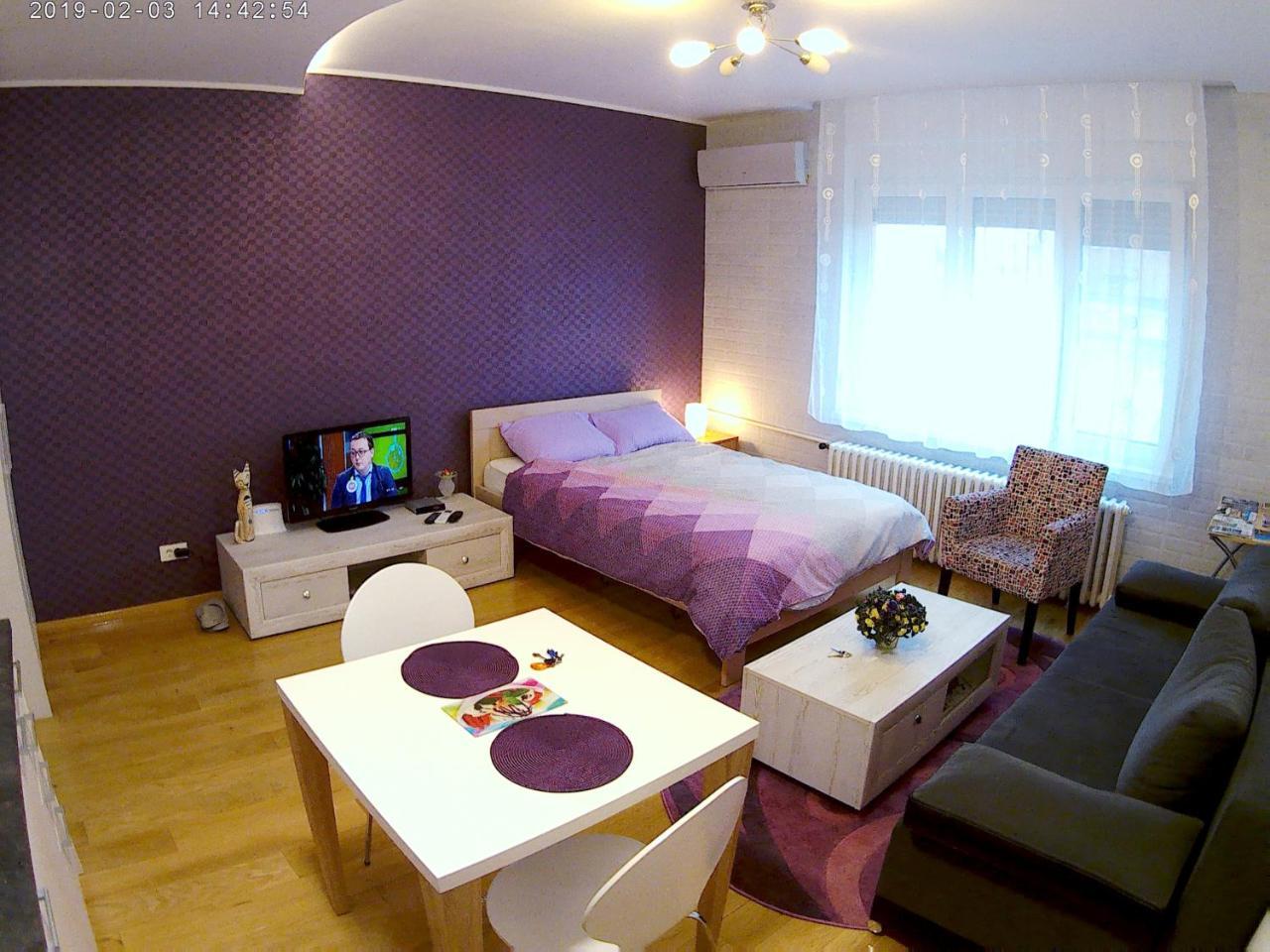 Sara - Modern Apartment In The City Center Novi Sad Dış mekan fotoğraf